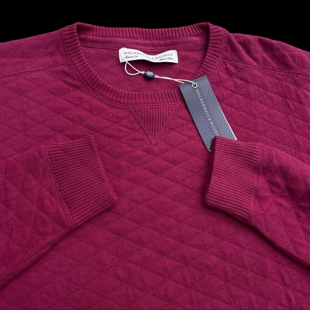 NWT Holderness & Bourne XL MENS SWEATER
